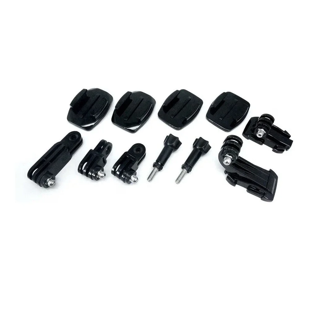 Activeon Camera (example Go Pro) Mount Kit Bag of Mounts Black New